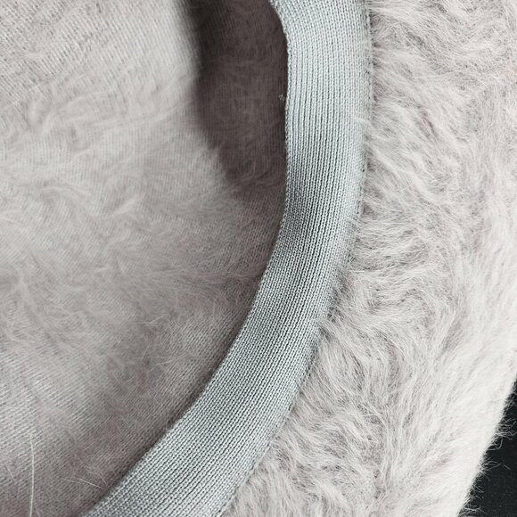 Vint Kangol Hat Bucket Cloche Fitted Womens Rabbit Angora Feather England 90s - Picture 7 of 11